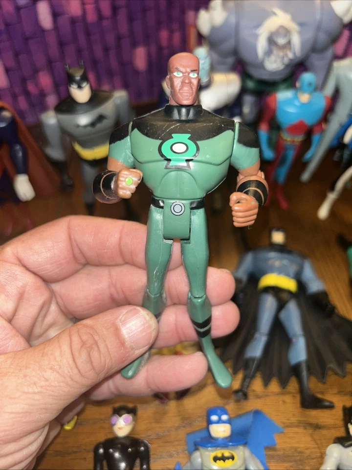 DC JLU Lote de Superman Batman Superman John Stewart Martian ManHunter Doomsday Foto 3 de 4