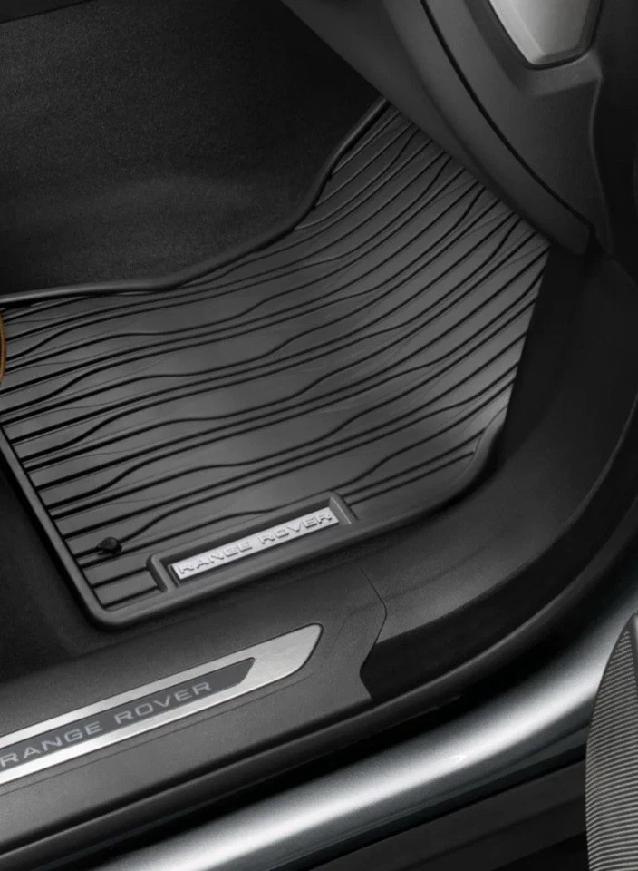 Set Completo Tappetini Range Rover Velar 2017- in gomma+ Tappeto Baule - Immagine 2 di 4