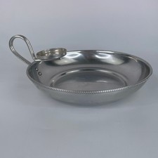 Buenilum Hand-Wrought Aluminum Chip & Dip Serving Tray with Beaded Rim — listing 6