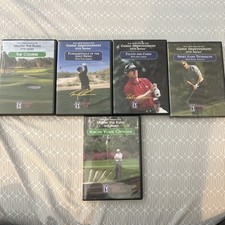 PGA Tour Partners Club Game Improvement DVD Series Golf Instructions 5 DVDs Lot