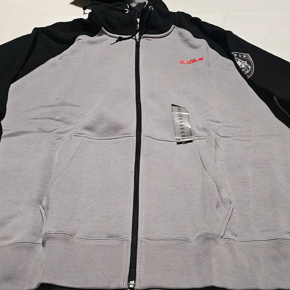 Nike LEBRON JAMES 7.1 Testigo Sudadera con Capucha Chaqueta Sudadera Polar Hombres 3XL NUEVO CON ETIQUETAS Foto 4 de 4