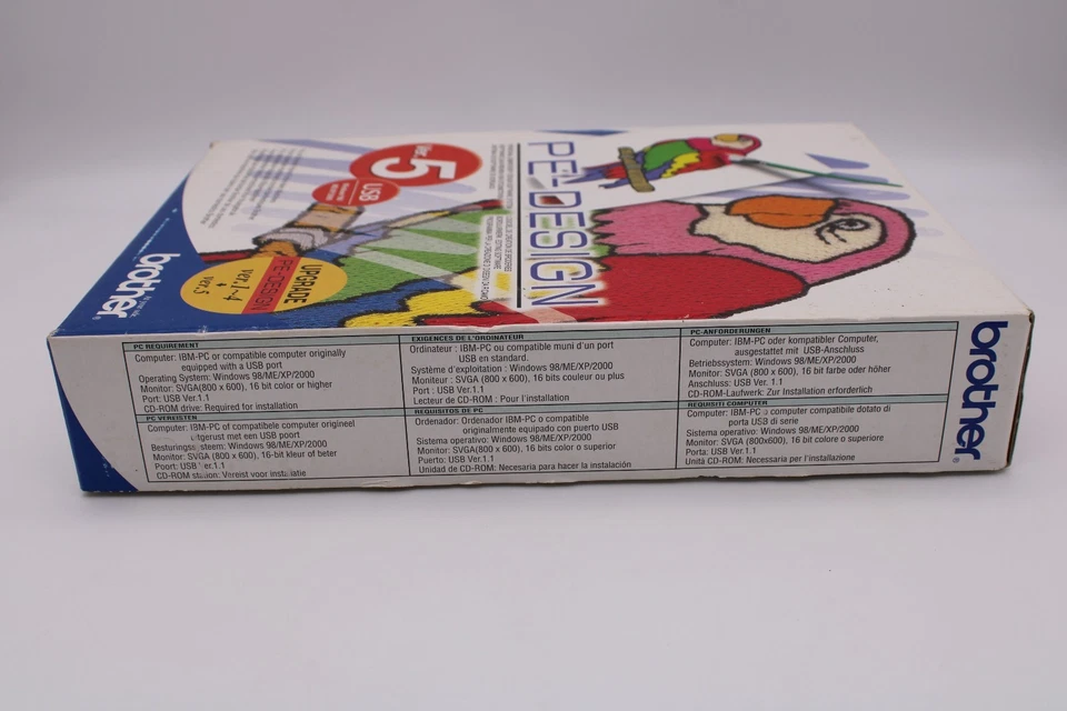 Brother PE-Design Version 5 (UPGRADE) Embroidery Digitizing Software - Image 4 of 4