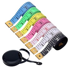 BoAn Tape Measure,8 PCS Measuring Tape for Body Fabric Sewing Tailor Cloth,Re...