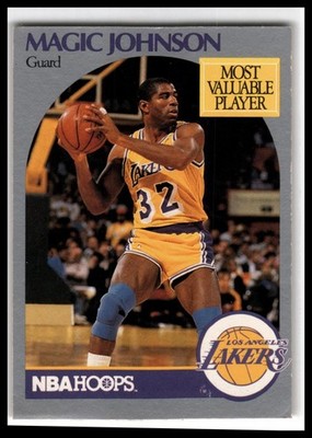 1990 Hoops Team Night Los Angeles Lakers #NNO Magic Johnson