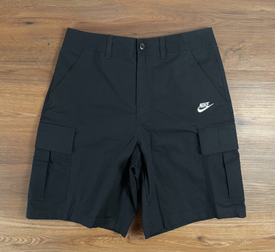 Nike Club Woven Cargo Shorts Schwarz Gr. S,M,XL NEU FN3517 011