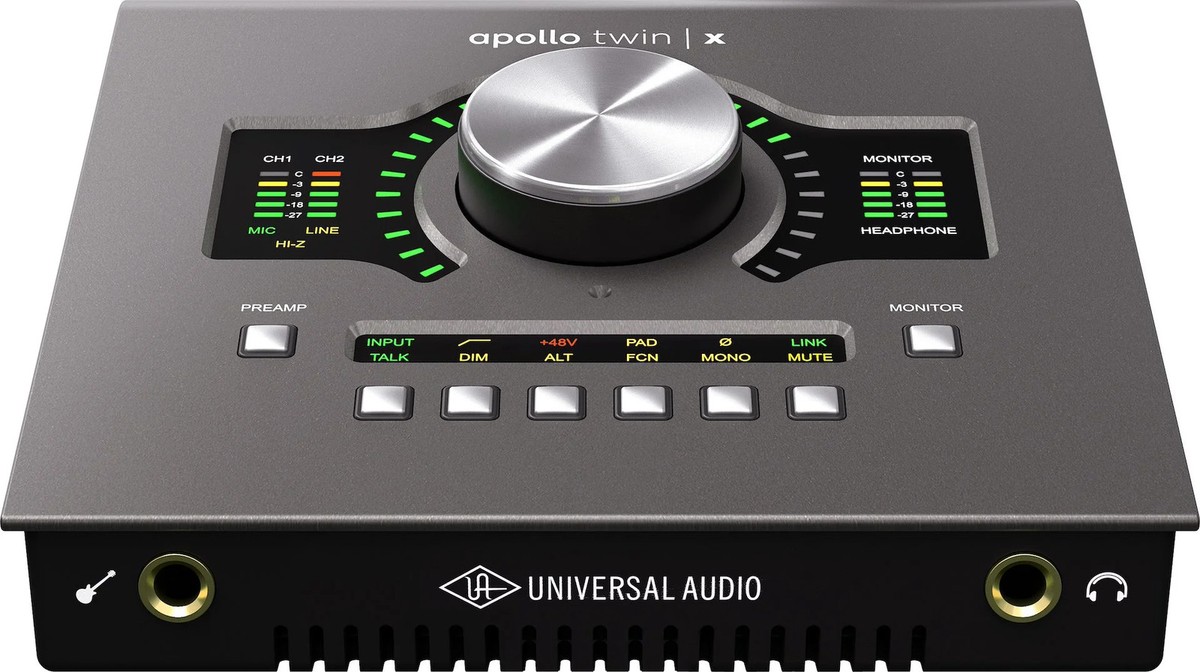 Universal Audio Apollo Twin X Duo Recording Interface. Heritage