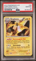 Ampharos 40/124 Dragons Exalted Holo Rare