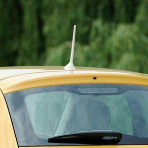 Stubby Bee Sting Antenna For Fiat 500 / Abarth 2007-On – 7.5cm Black Carbon – Autotecnica