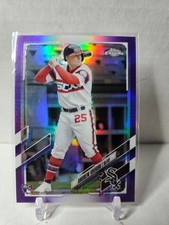 2021 Topps Chrome Purple Refractor USC72 Andrew Vaughn RC 