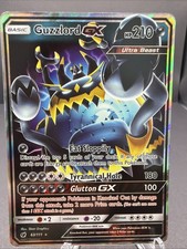 guzzlord gx pokemon card value TCG 116/111 Rainbow Rare Crimson Invasion LP Basic Pokemon Naganadel & Guzzlord GX (Alternate