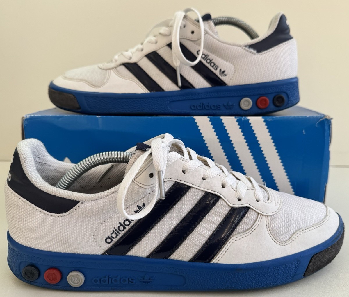 Adidas Originals GS Grand Slam Men's Trainers Sz White/Black