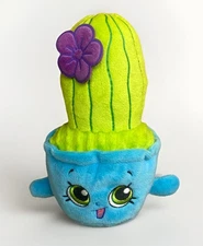 Shopkins Prickles Cactus Plush 2013 Moose Enterprise Flower Stuffed Toy 8”