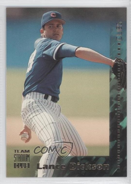 1994 Topps Team Stadium Club Lance Dickson #352 0a1