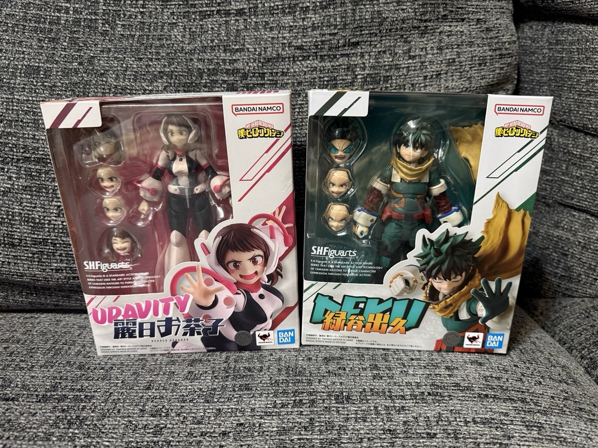 S.H.Figuarts My Hero Academia Deku Izuku Midoriya & Uravity Ochaco