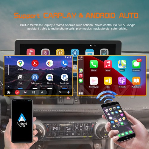 Android 14 Head Unti For Toyota RAV4 2020 Car Stereo Radio GPS Navi WIFI RDS BT  - Foto 9 di 10