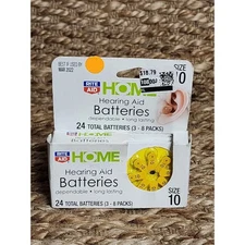 New Rite Aid Hearing Aid Battery Pack of 24 Size 10 1.4V Expire March/22
