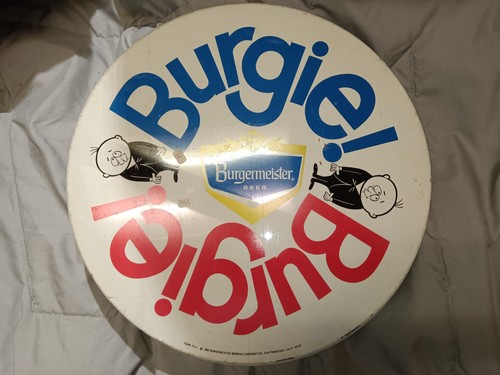 BURGERMEISTER BURGIE Beer Tray San Francisco CA 1965 Form 4841 Continental Can