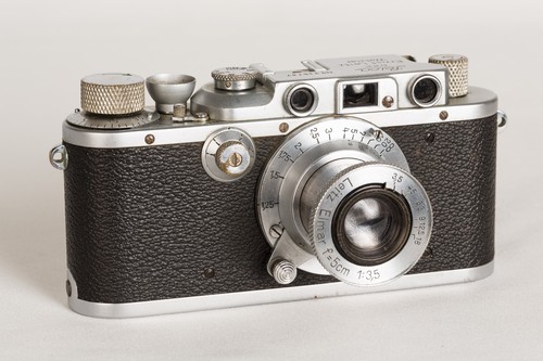 Appareil Photo Leitz Leica III Chrome Avec Elmar 3.5/5cm