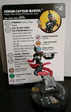 Heroclix Venom Captain Marvel 056 Spiderman Absolute Carnage Super Rare
