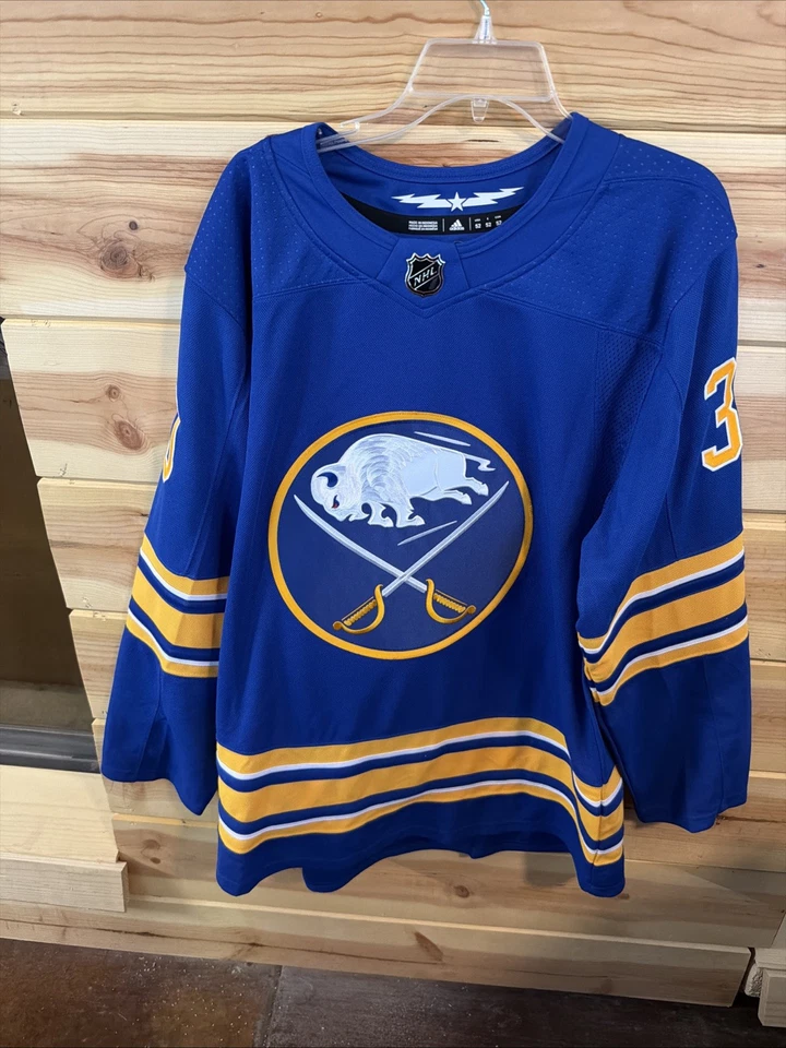 CAMISETA ADIDAS PRIMEGREEN FIRMADA POR TOM BARRASSO BUFFALO SABRES Foto 4 de 4