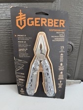 GERBER Suspension NXT 15-N-1 Multi-Tool with Pocket Clip BRAND NEW 