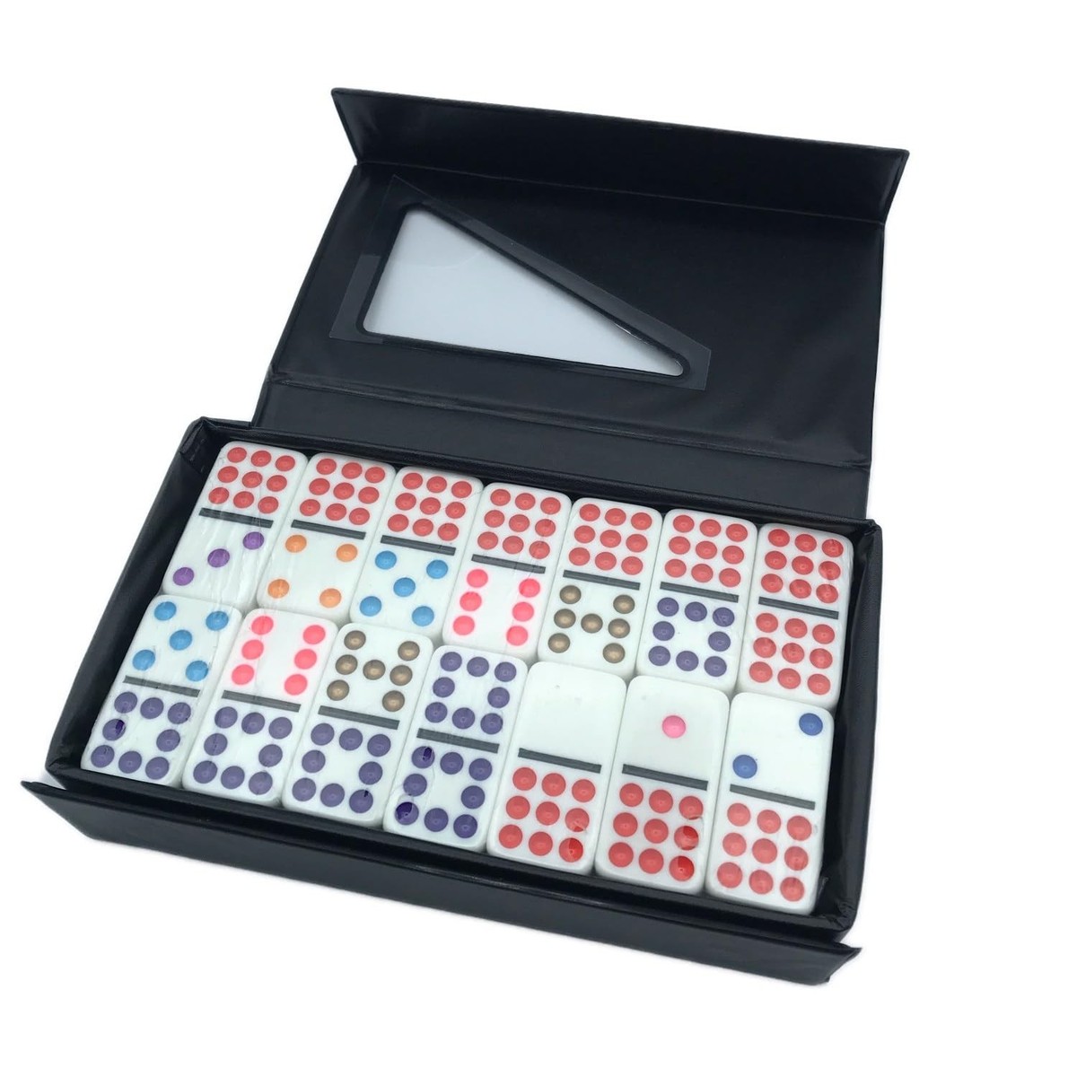 Puremco Jeu De Dominos Pieds De Poulet – Boîte De Rangement Incluse – Taille 1055 – Classique Et Familial