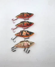 (4) Bill Lewis Rat-L-Trap 1/2 oz Lipless Crankbait Fishing Lure Lot of 4