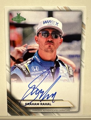 2026 Parkside Indycar Signature Series Graham Rahal Signed Card #SS-GR