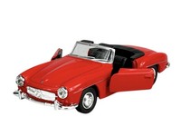Welly Old Timer 1955 MERCEDES-BENZ 190SL W121 Rot 1:34 Die Cast Metal New In Box