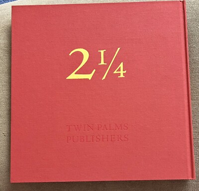 William Eggleston 2 1/4 HC First Limited Edition 1999 SIGNED