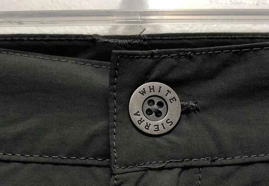 White Sierra Point Womens Convertible Pants 34 x 31 UPF 30 Short Inseam 6.5” - Изображение 3 из 4