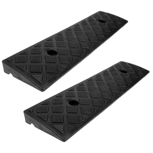 2 Pcs Loading Ramps Pad Car Driveway Slope for Low Cars - Picture 4 of 12