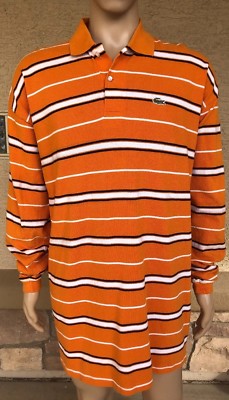 Long Sleeve Polo Shirt Size 