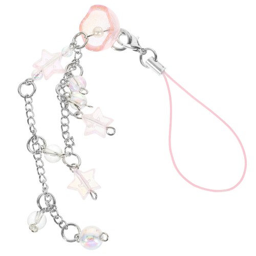 Jellyfish Tassel Mobile Chain Bead Phone Strap Cellphone Lanyard Charm - 第 10/12 張圖片