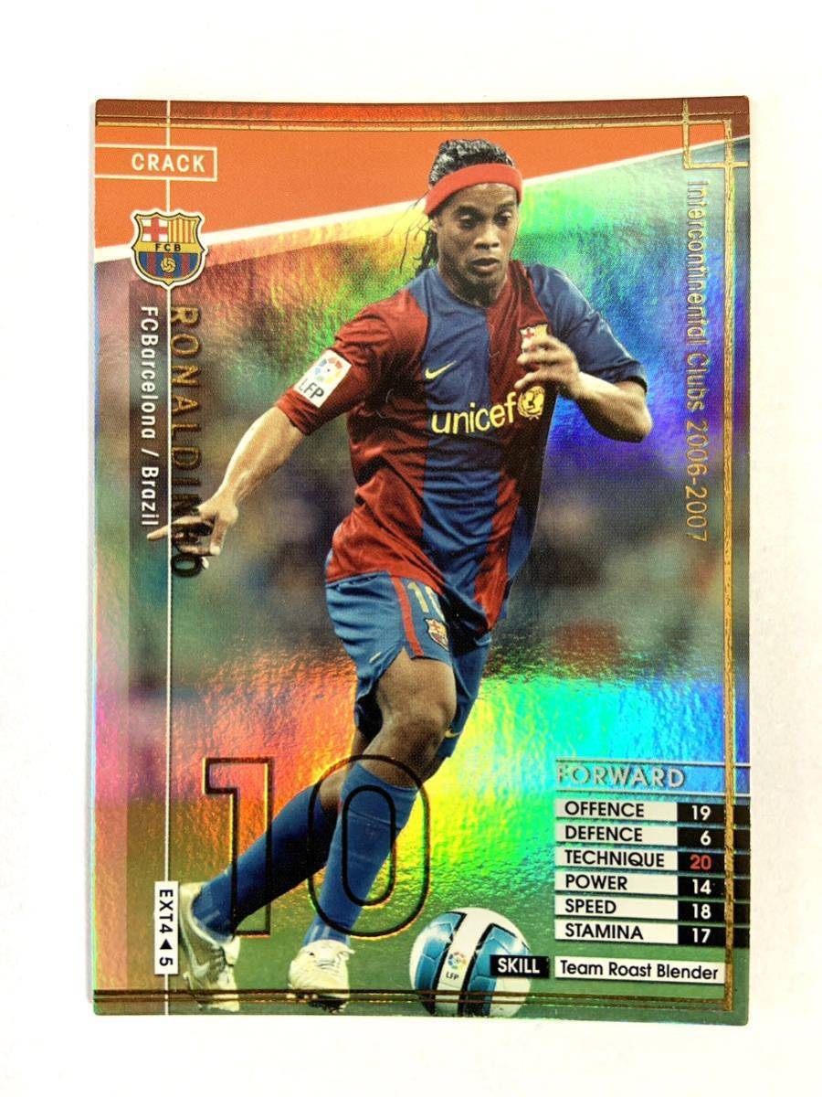 お気にいる WCCF 2006-2007 FC 06-07 Panini Card Extra Ronaldinho レアカード