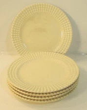 Set of 5 Vintage MARUHON WARE HOBNAIL 7-5/8" Diameter Luncheon Salad Plates