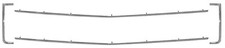 1983 1984 1985 1986 1987 Chevrolet Gmc Truck Grill Surround Molding Kit 4 Pcs 1983 1984 1985 1986 1987 Chevrolet Gmc Truck Grill Surround Molding Kit 4 Pcs