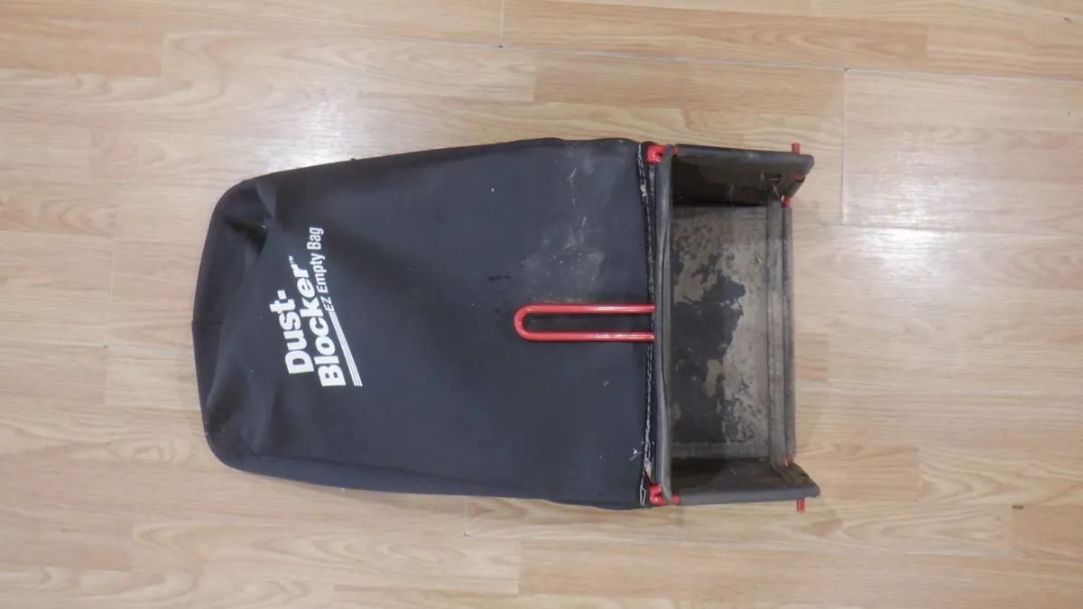 Craftsman lawn mower dust blocker ez empty bag sales