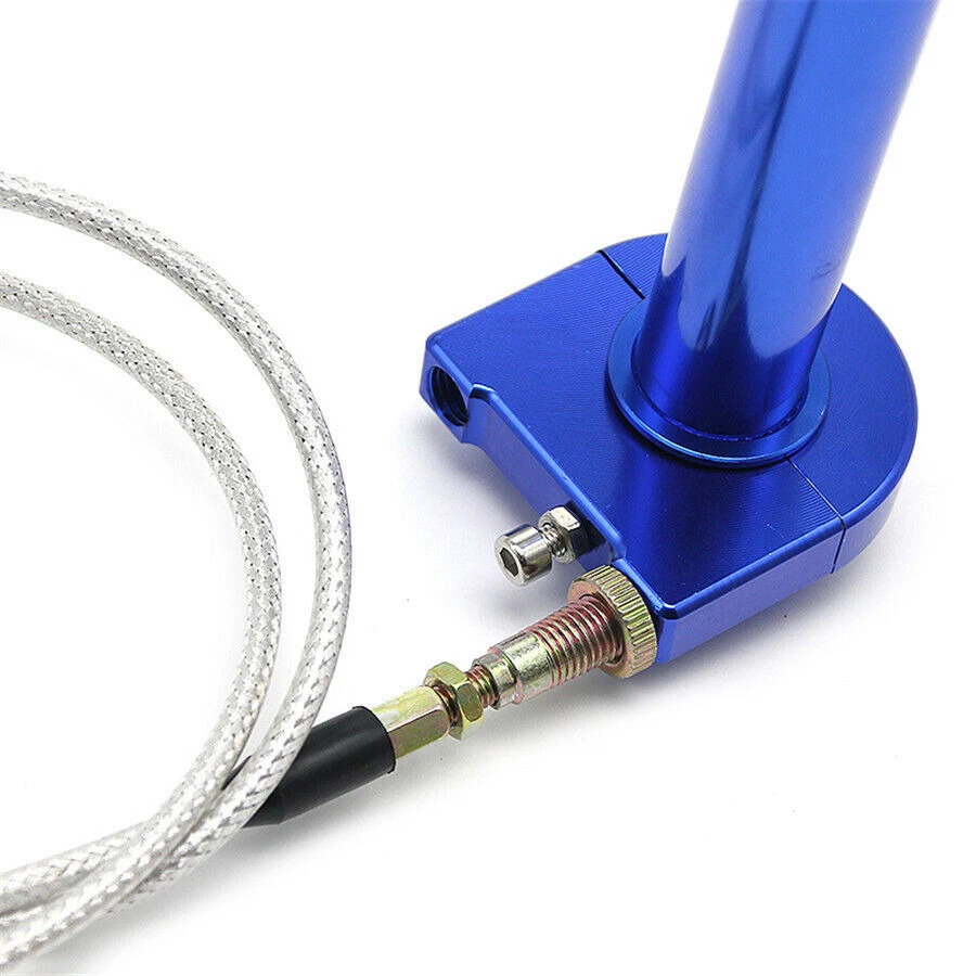 Universal CNC Alloy Motorcycle ATV 7/8'' 22mm Throttle Grip Quick Twister+Cable Foto 4 de 4