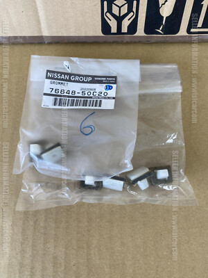 サイン NISSAN HYPER MINI EA0 99-12 GROMMET WINDSHIELD MOULDING SET X6pcs