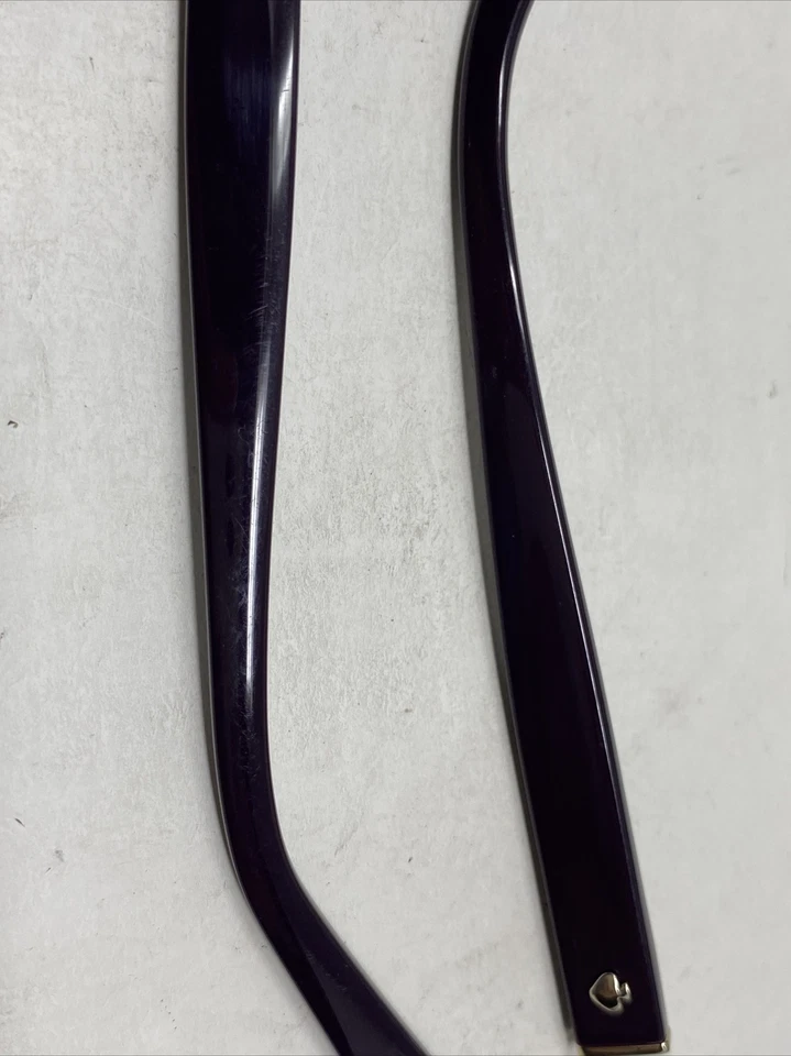 KATE SPADE NEW YORK ALEASE 0X80 135mm PÚRPURA BRAZO TEMPLO PIEZAS &Z44 Foto 3 de 4