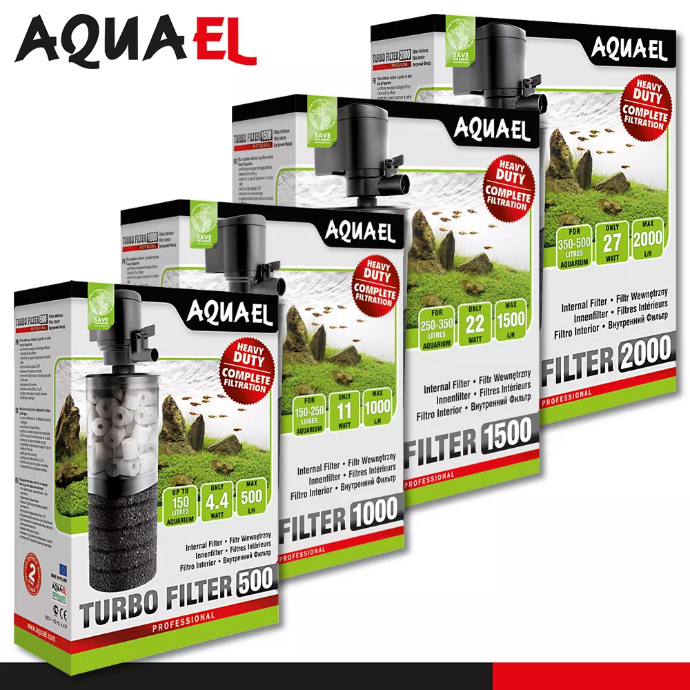 AQUAEL - Turbo Filtro 500 – 500 L/H - filtro interno