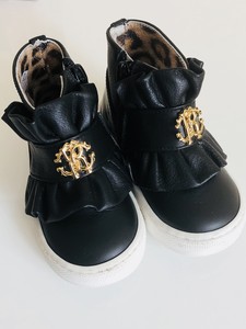 ROBERTO CAVALLI BABY GIRL BLACK HIGH 