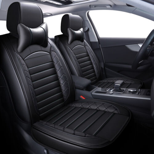 Car Seat Covers Luxury Leather Front & Rear For Holden Colorado RG Cab 2012-2020 - Picture 26 of 54