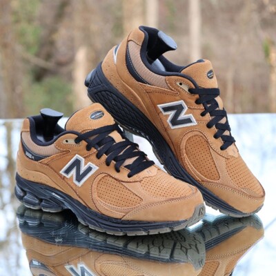 New Balance 2002R Tobacco Men’s Size Brown Black Custom M2002REI