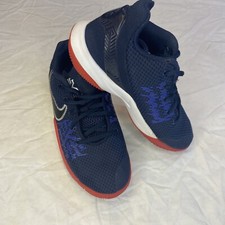 Nike Kyrie Flytrap II Boys Blue/Red Shoes Sneakers Size 5 Y AQ3412-401 