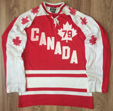 Canada Team very RARE vintage 70s 1974 or 1979 ? Maska Hockey jersey size S