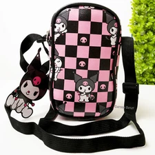 Sanrio Kuromi Mini Purse Crossbody Shoulder Bag Licensed Gift Wallet Pouch Purse