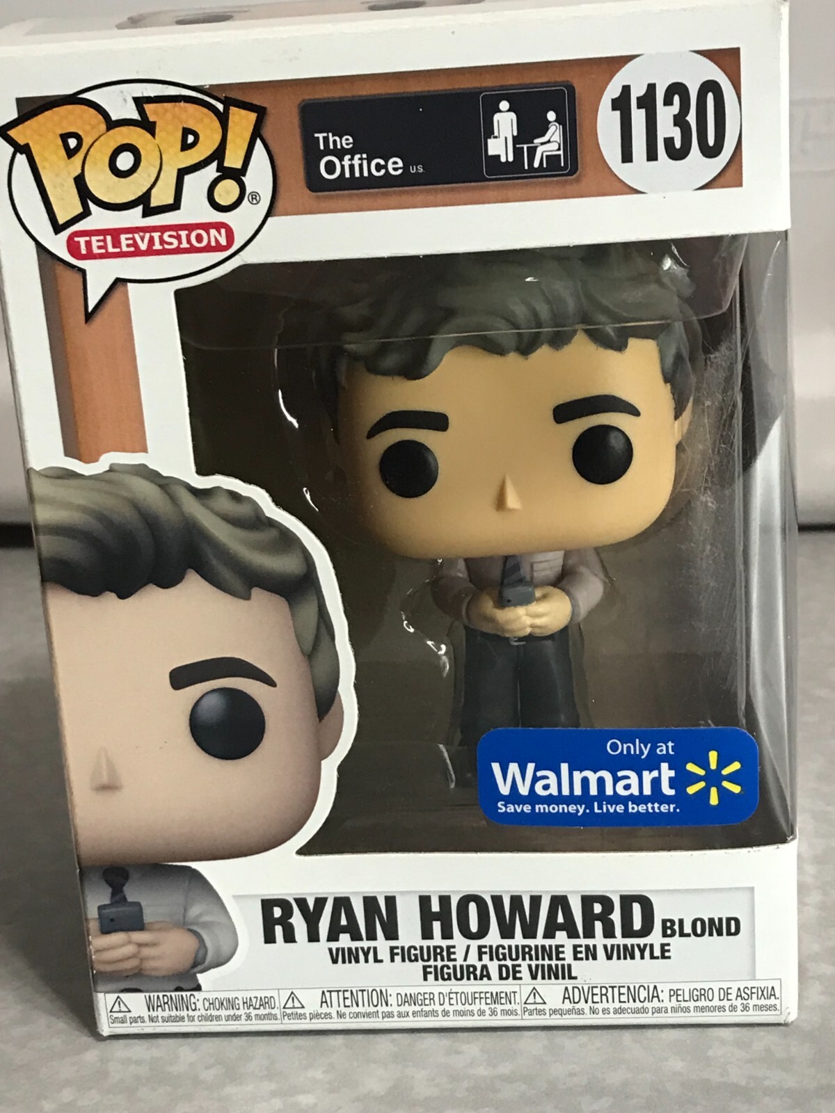 Funko Pop! The Office 1130 Ryan Howard Blond Bj Novak Walmart Exclusive Bnib!