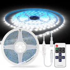 Upgraded LED Strip Lights WHITE Waterproof Toilet lighting With Remote Controls